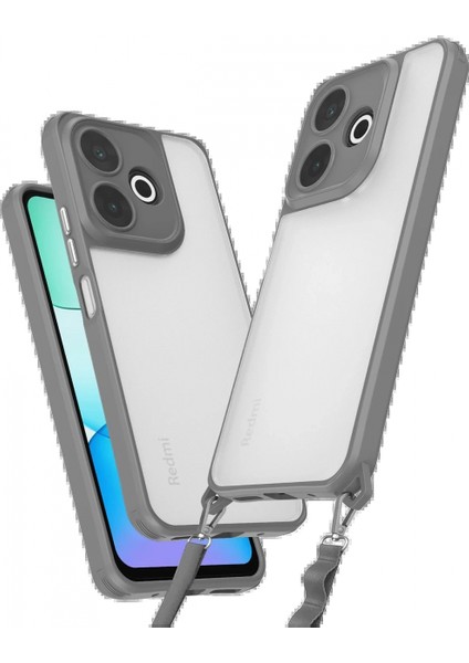 Xiaomi Redmi 13 4g Kılıf Penta Silikon Kılıf - Titan Gri