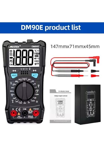 DM90E Dijital Multimetre modelleri