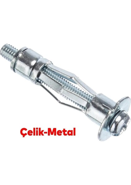 Çelik Alçıpan Boşluk Dübel Tuğla Paraşüt Duvar Bims Tuğla 4X38 Metal 5 Adet Dübel modelleri
