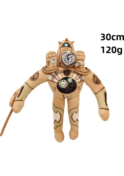 30CM Saat Tuvalet Adam Peluş Oyuncak (Yurt Dışından)