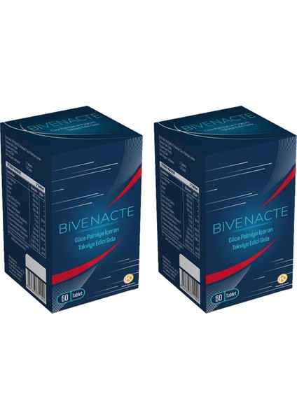 Bivenacte Cüce Palmiye (Saw Palmetto), Pygeum 60 Tablet - 2'li