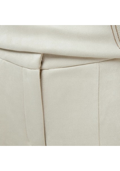 Tailoring Kadın Krem Tailored Fit Scuba Eşofman Altı W5BB53KAUJ2-A115 indirimleri