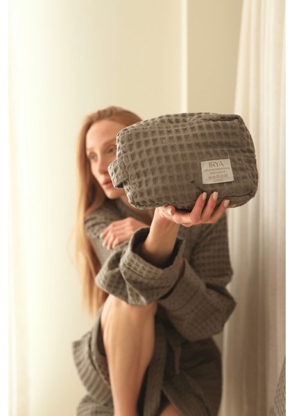 Aura Waffle Havlu Bakım Çantası