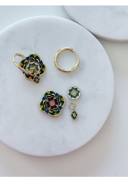 Çelik Charm Halka Küpe fiyatları