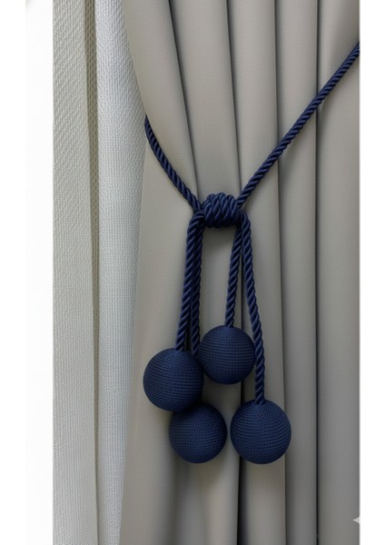 Modern Sarım 4 Toplu Braçol Kornişe Takmatik Ipli Tavan Perde aksesuarı