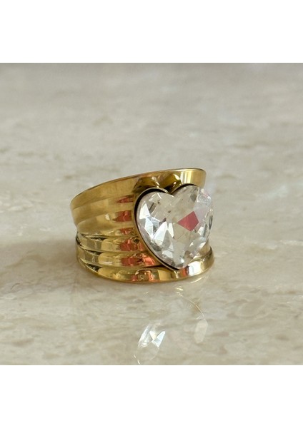 Çelik Kalp Yüzük fiyatları