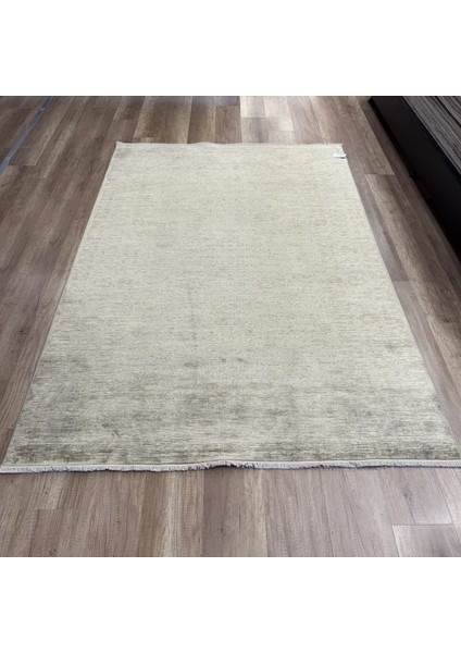 Overdye OVR03 Krem Bej Doğal Bambu & Viskon Modern Salon Halısı