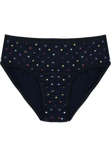 Büyük Beden Pamuklu Likralı Karışık Renkli 3'lü Külot fiyatları