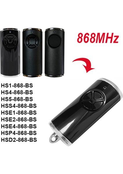Hornann Bisecur HSE4-868-BS Için 2pcs Garaj Kapı Açıcı, HSE2-868-BS, HS5-868-BS 868MHZ Uzaktan Kuman (Yurt Dışından) fiyatları