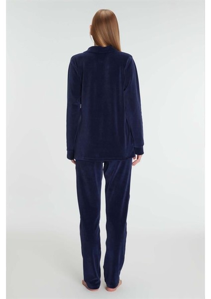 Arias Closet Pamuklu Fermuarlı Sweatshirt Pantolon Pijama Takımı modelleri