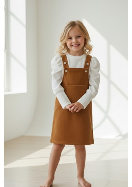 Salopet Kadife Elbise (3-7 Yaş) fiyatları