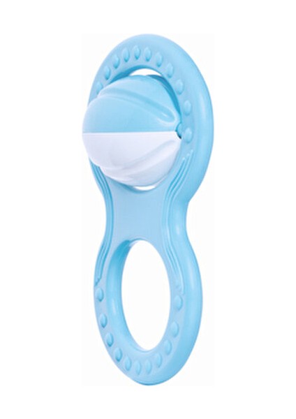 Çıngırak Bebekler İçin Ergonomik Tasarım BPA İçermeyen Mavi Renkli fırsatları