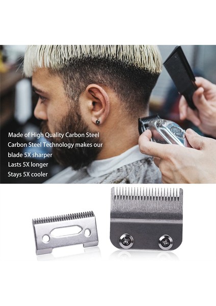 Wahl 8148 Magic Clipper Için 2 Set Profesyonel Ayarlanabilir Saç Kesme Makinesi Bıçağı Karbon Çelik Saç Kesme Makinesi Yedek Bıçağı (Yurt Dışından) indirimleri