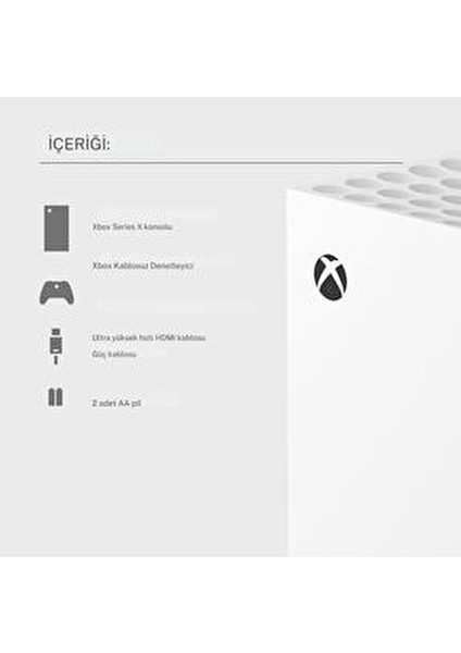 Xbox Series X Digital Edition Oyun Konsolu Beyaz Renk Tek Kollu Kontrolcü ile indirimleri