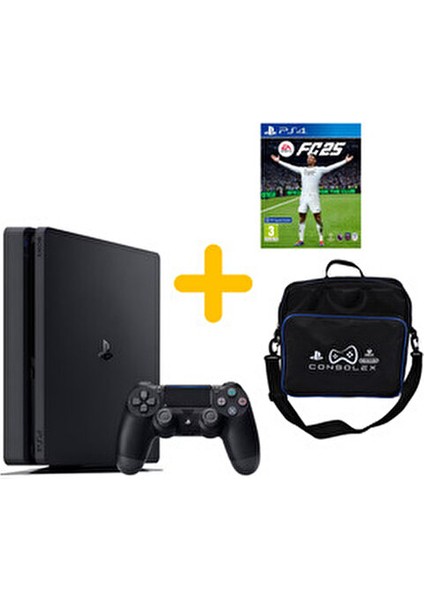 Playstation 4 Slim 1 TB Oyun Konsolu Tek Kollu Kontrolcü ile FC24 Oyun Deneyimi modelleri