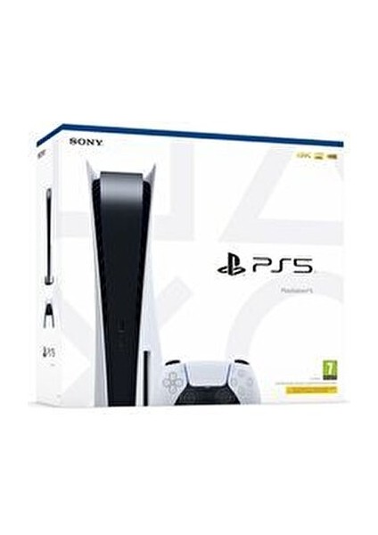 Playstation 5 Oyun Konsolu 825 GB Beyaz Renk ile Assassins Creed Valhalla Oyun Paketi
