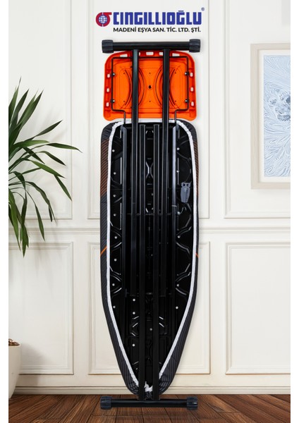 CM-061 Sahra Lüks Black Serisi Ergonomik Tasarım Desenli Ütü Masası fiyatları