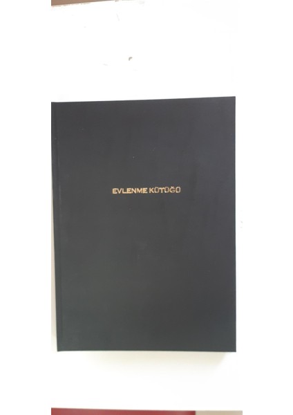 Evlenme Kütüğü Defteri