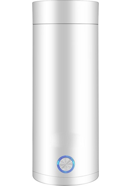 400ML Küçük Taşınabilir Seyahat Su Isıtıcısı 304 Paslanmaz Çelik Gıda Sınıfı Hızlı Kaynama ve Otomatik Kapanma Isıtmalı Kupa Abd Fişi A (Yurt Dışından)