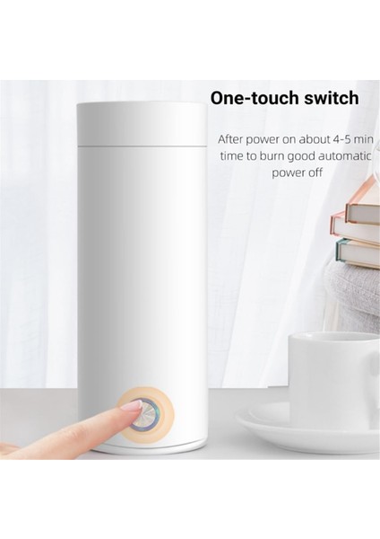 400ML Küçük Taşınabilir Seyahat Su Isıtıcısı 304 Paslanmaz Çelik Gıda Sınıfı Hızlı Kaynama ve Otomatik Kapanma Isıtmalı Kupa Abd Fişi A (Yurt Dışından) modelleri