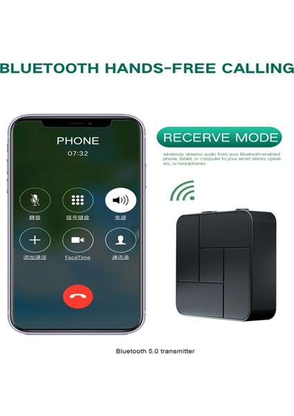 2&#39;de 1 Bluetooth 5.0 Verici Alıcı Aptx Tv Akıllı Telefonlar Dizüstü Bilgisayarlar Için Düşük Gizli Kablosuz Ses Adaptörü (Yurt Dışından) modelleri