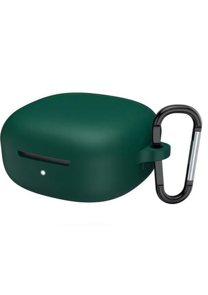 Redmi Buds Için 6 Silikon Kulaklık Kılıfı Oyun Bluetooth Kulaklık Koruyucu Kapak Şok Geçirmez Kapak Anahtar Yeşil (Yurt Dışından)