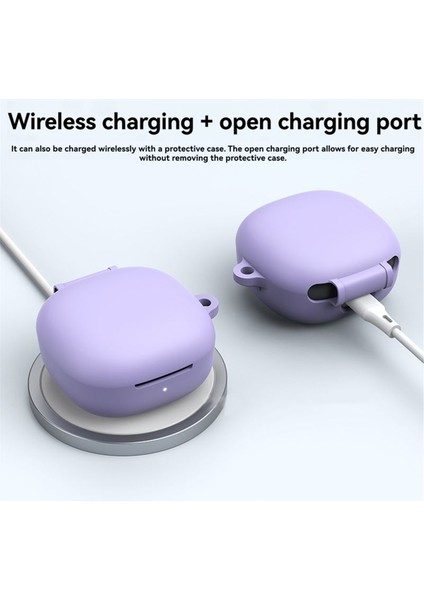 Redmi Buds Için 6 Silikon Kulaklık Kılıfı Oyun Bluetooth Kulaklık Koruyucu Kapak Şok Geçirmez Kapak Anahtar Yeşil (Yurt Dışından) fırsatları