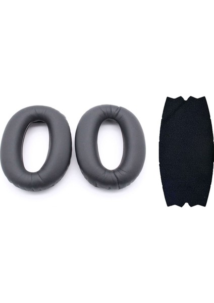 Kulak Pedleri+Sony Için Kafa Işını WH-1000XM2 Kulaklıklar Kulaklık Yedek Yumuşak Sünger Köpük Yastıklar Siyah (Yurt Dışından) fiyatları