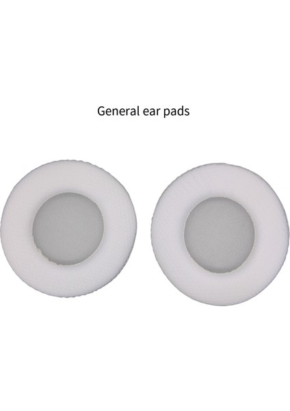 Evrensel Kulak Pedleri 100 mm Kulaklıklar Için Yedek Yumuşak Sünger Nefes Alabilir Örgü Yuvarlak Yuvarlaklar (Yurt Dışından) fiyatları
