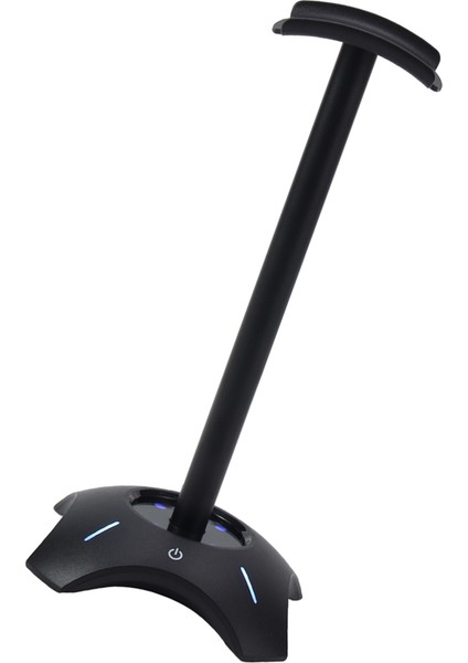 2xusb2.0 Alüminyum Alaşım Masaüstü Kulaklık Tutucusu ile Rgb Kulaklık Standı Güçlü Yatak Ev/ofis Siyahı (Yurt Dışından) fırsatları