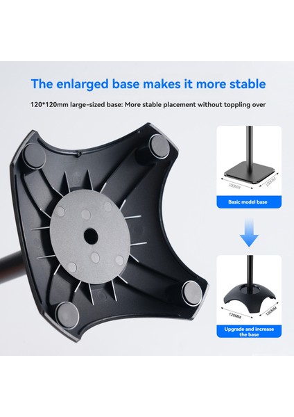 Evrensel Kulaklık Stand Alüminyum Alaşım Masaüstü Kulaklık Tutucu Ev/ofis Siyahı Için Güçlü Rulman Sağlam (Yurt Dışından) fırsatları