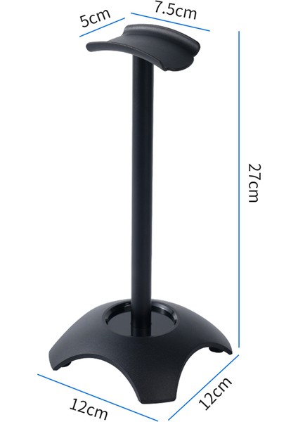 Evrensel Kulaklık Stand Alüminyum Alaşım Masaüstü Kulaklık Tutucu Ev/ofis Siyahı Için Güçlü Rulman Sağlam (Yurt Dışından) indirimleri