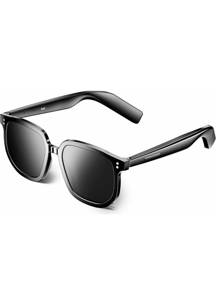 V1 Pro Kamera Uzaktan Çekme Akıllı Göz Gözlükleri Uv Kulaklıklar Dokunmatik Kontrol Kemik Iletim Kulaklıkları Hifi Güneş Gözlüğü (Yurt Dışından)