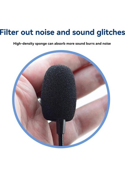 10PCS Mikrofon Kafa Kapağı Nefes Alabilir Köpük Mikrofonu Kulaklık Yaka Mikrofonu Için (Yurt Dışından) fiyatları