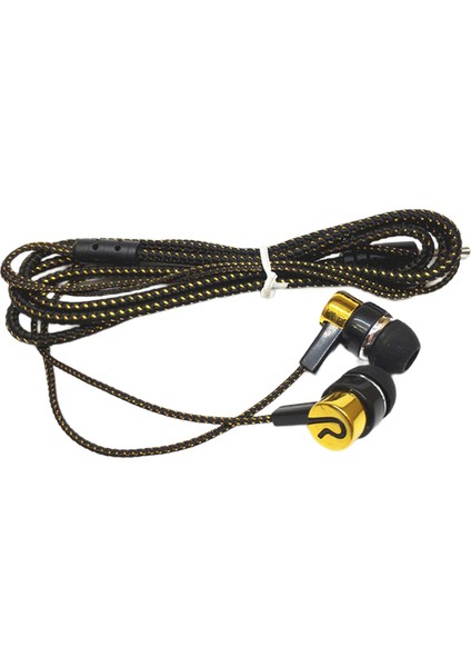 3.5mm Kulak Içi Kablolu Kulaklık Bas Stereo Kulaklıklar Mobil Kulaklık Gürültüsü, Bas Stereo Kulaklık (Yurt Dışından)