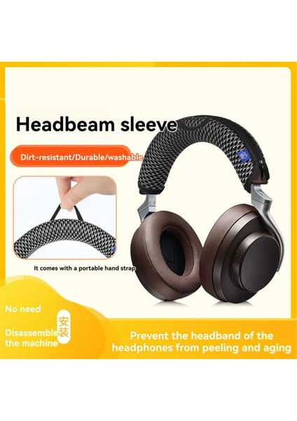 Shure AONIC50 SRH1540 AONION40 Kulaklık Headbeam Sleeve Head Band Kapağı Yedek Beyaz Izgara (Yurt Dışından) fırsatları