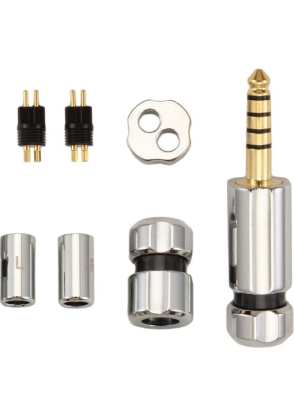 Hıfı Kulaklık Kablosu 4.4 Dengeli Fiş 3.5 Fiş 2.5 Dengeli Fiş Orta Aralık Kaydırıcı 0.78 Pin Siyah (Yurt Dışından)