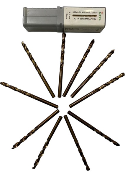 Hss-Cobalt Matkap Ucu 6mm (10ADET) fiyatları