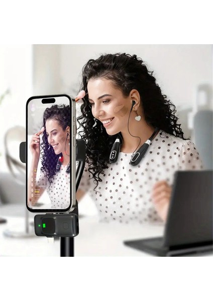 Kablosuz Ses Kartı Kulaklık Asılı Boyun Kulaklığı Çok Fonksiyonlu Gürültü Önleme Oyunu Canlı Yayın Kulaklığı (Yurt Dışından) fırsatları