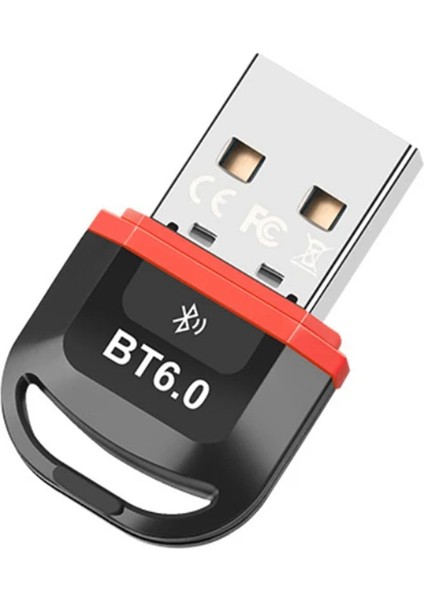 USB Bluetooth 6.0 Adaptörü USB Dongle Bluetooth Alıcı ve Bluetooth Klavye/fare/kulaklık/hoparlör Için (Yurt Dışından)