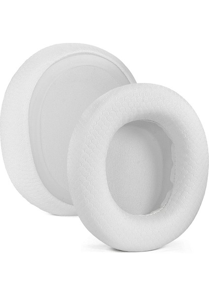 Steelseries Için Yedek Kulak Pedleri Arctis Nova Pro Nova 7 Nova 3 Kulaklık Kulak Kapakları Kablolu Beyaz Futbol Ağı (Yurt Dışından)