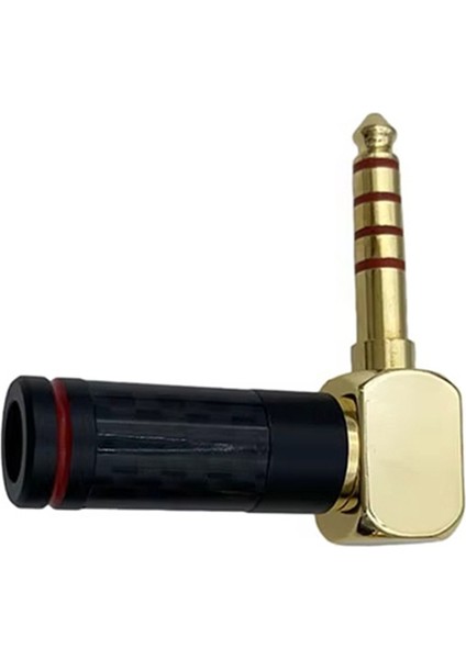 Hıfı 4.4mm Sağ Açılı Fiş 5 Direk Dengeli Erkek Ses Jak Adaptörü Dıy Kulaklık ve Kulaklık Onarımı Için (Yurt Dışından) fiyatları