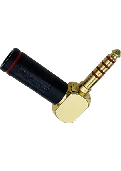 Hıfı 4.4mm Sağ Açılı Fiş 5 Direk Dengeli Erkek Ses Jak Adaptörü Dıy Kulaklık ve Kulaklık Onarımı Için (Yurt Dışından) indirimleri