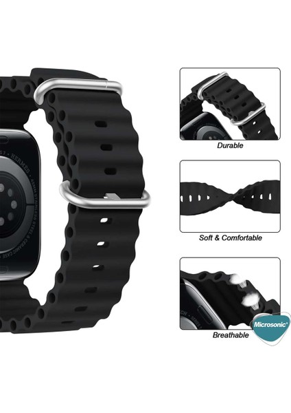 Huawei Watch Gt 6 46MM Kordon Ocean Band Beyaz