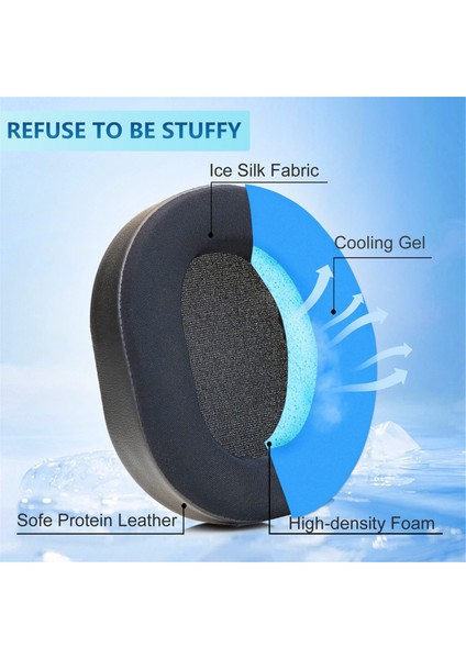 Corsair HS65 Kulak Pedleri Için Kulak Pedleri Corsair HS55 HS55 Pro Ear Pads Kulaklık Earpads Yastık Kapağı (Yurt Dışından) modelleri