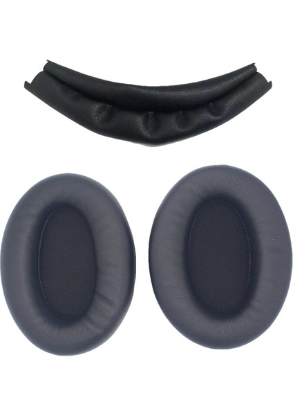Kulak Pedleri+Sony Için Kafa Işını WH-1000XM3 Kulaklık Kulaklık Yedek Onarım Parçaları Siyah (Yurt Dışından) modelleri