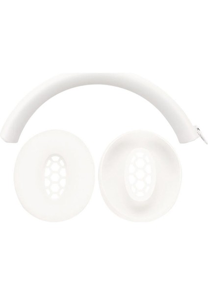 Sennheiser Için Kulak Pedleri HD4.50/4.30/4.40/420S/HD450/HD458BT Kulaklık Koruyucu Kasa Kulaklık Kafa Işını Onarımı Beyaz (Yurt Dışından)