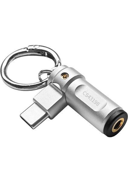 Kodolotıng Ekplifici Tip C Tükleme CS43198 Kulaklık Adaptörü Tüm Bakır Taşınabilir Amplifikatör (Yurt Dışından)