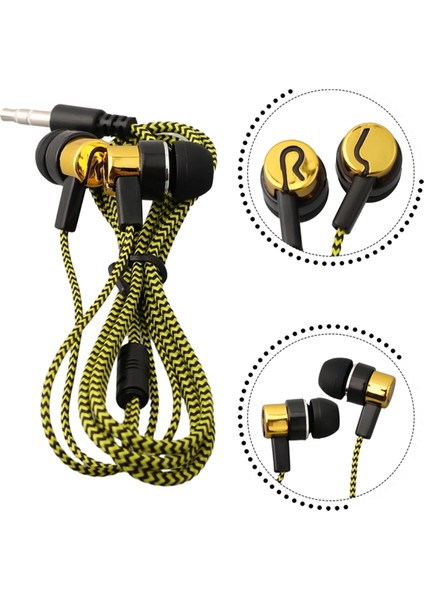 3,5mm Kulak Içi Kablolu Kulaklık Bas Stereo Kulaklıklar Mobil Kulaklık Gürültüsü, Bas Stereo Kulaklık E&#39;yi Engelleme (Yurt Dışından) fırsatları