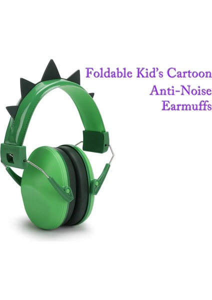 Yeşil Kulaklar Çocuk Kulaklıkları Çocuklar Için Ayarlanabilir Karşıtı Işitme Koruyucusu Çalışma ve Uyku Gürültü Engelleme (Yurt Dışından) fırsatları